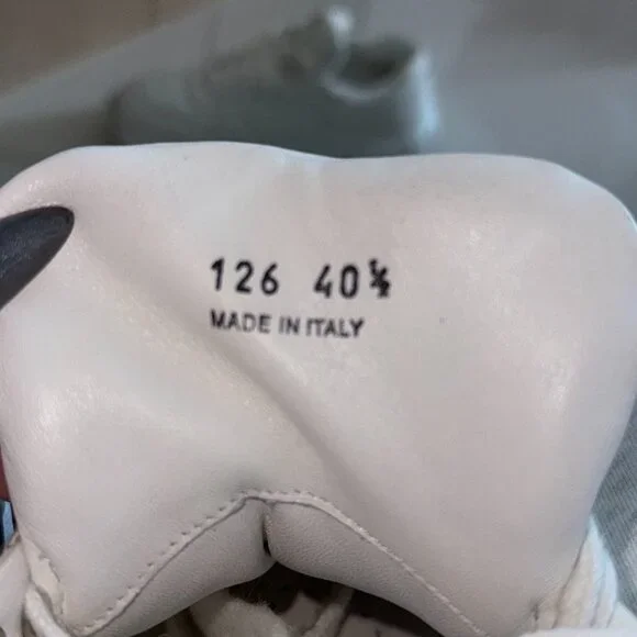 Prada Milano Chunky Sole Sneakers – White Leather – Size 40.5 (US 10) - Picture 6 of 6